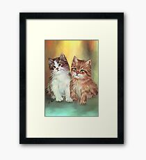 Two Friends Framed Print