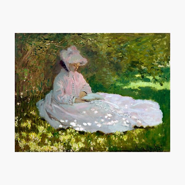 Item preview, Springtime - Claude Monet - 1872 designed and sold by paulrommer.