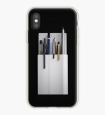 Vinilo o funda para iPhone protector de bolsillo de plástico - portalápices