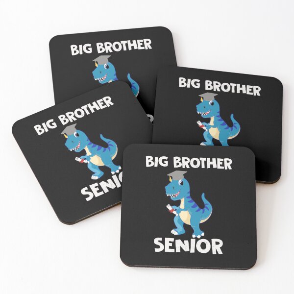 Item preview, Big Brother Senior Graduate Funny Dinosaur designed and sold by MagicBoutique.