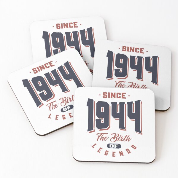 Item preview, Since 1944 The Birth Of Legends Birthday Gift designed and sold by cidolopez.