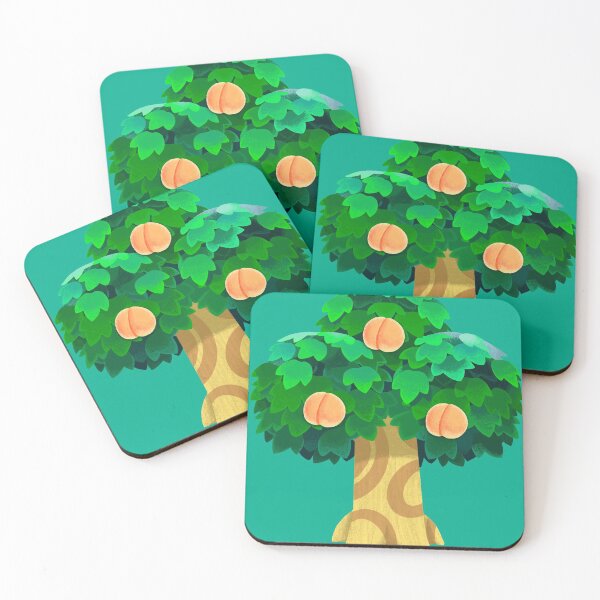 Item preview, Animal Crossing Peach Tree designed and sold by HenrietteDoodle.
