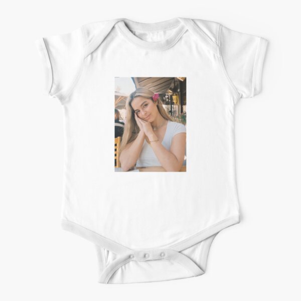 Addison Rae Short Sleeve Baby One-Piece