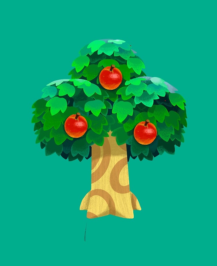animal crossing apple tree