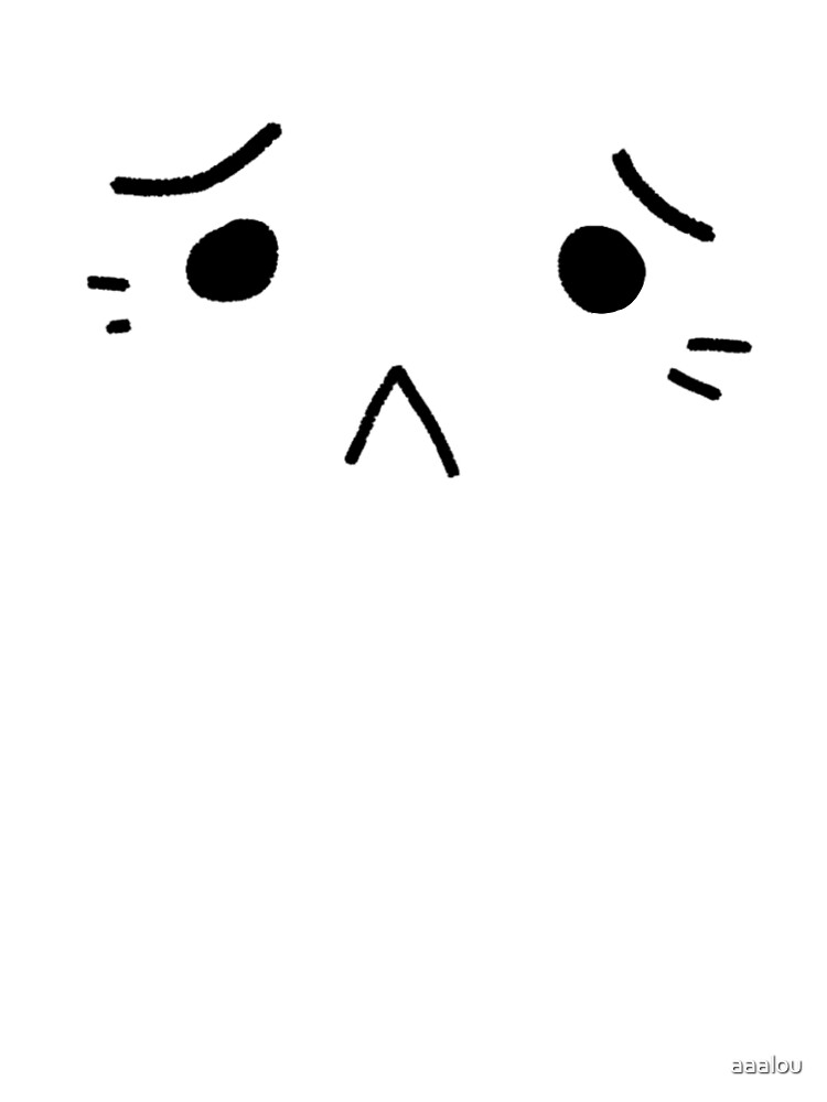 Sad Kaomoji Emoticon Kids T Shirt By Aaalou Redbubble