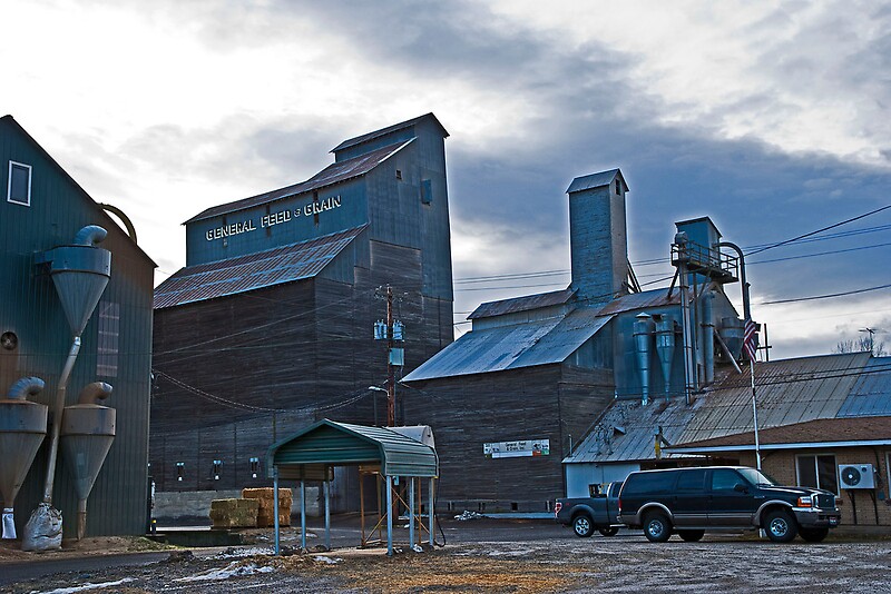 "General Feed & Grain, Bonner's Ferry, Idaho, USA" by Bryan Spellman