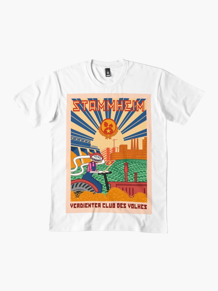 Thumbnail 2 of 4, Premium T-Shirt, Stammheim - Deserved Club of the People designed and sold by B-K-Art.