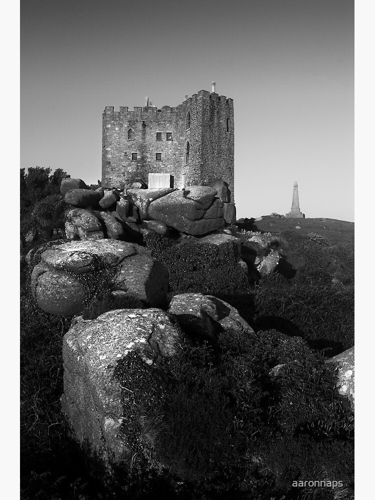 "Carn Brea castle" Poster for Sale by aaronnaps Redbubble