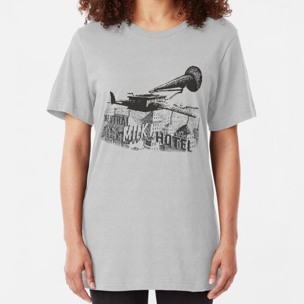 in the aeroplane over the sea Slim Fit T-Shirt