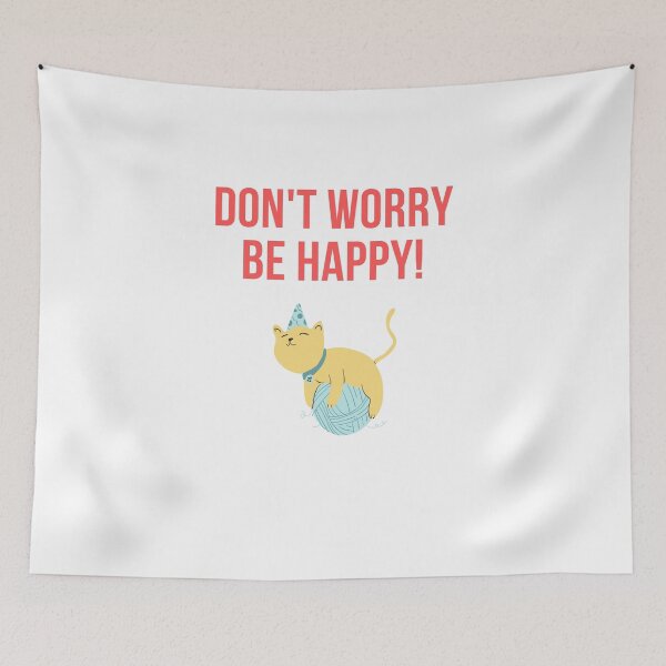 Item preview, Dont worry be happy print designs designed and sold by Stan76.