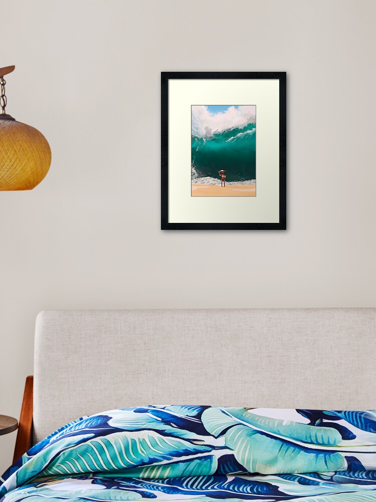 Thumbnail 1 of 7, Framed Art Print, Cold clear water designed and sold by B-K-Art.