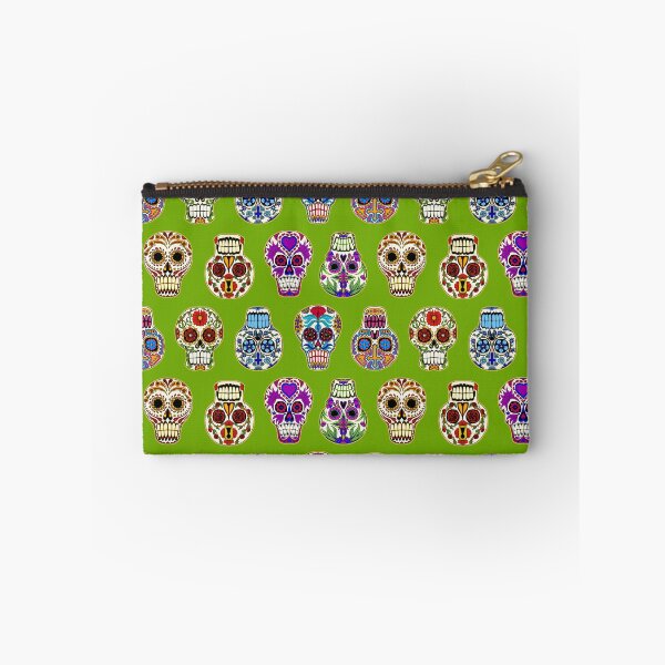 Item preview, Sugar Skulls on Green designed and sold by Salt & Keep.