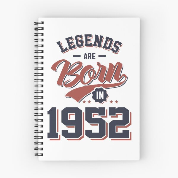 Item preview, Legends Are Born in 1952 Birthday Gift designed and sold by cidolopez.