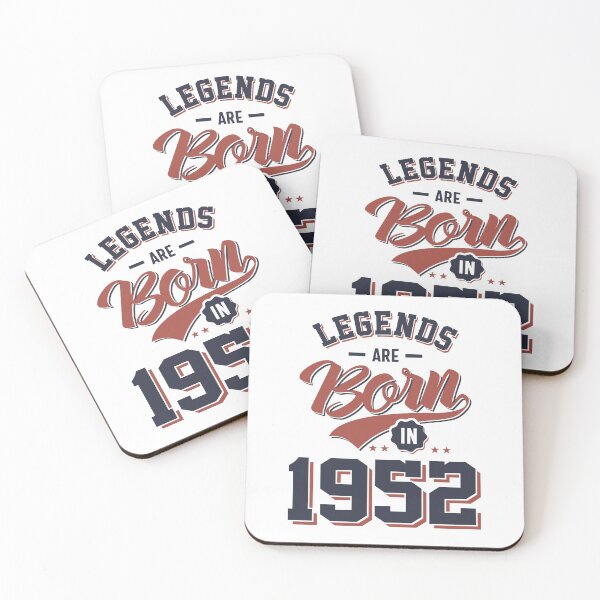 Item preview, Legends Are Born in 1952 Birthday Gift designed and sold by cidolopez.
