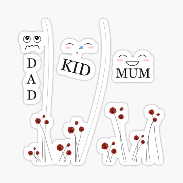 Artikel-Vorschau von Dad,Kid,Mum -Dads knows-Papa,Kind,Mama, designt und verkauft von Theobald-Design.