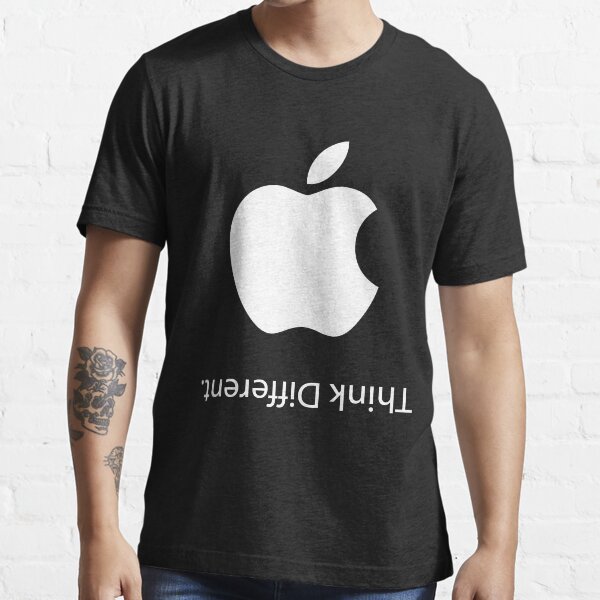 Apple - Piensa diferente (negro) Camiseta esencial