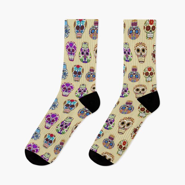 Item preview, Sugar Skulls on Khaki designed and sold by Salt & Keep.