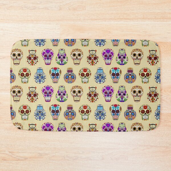 Item preview, Sugar Skulls on Khaki designed and sold by Salt & Keep.