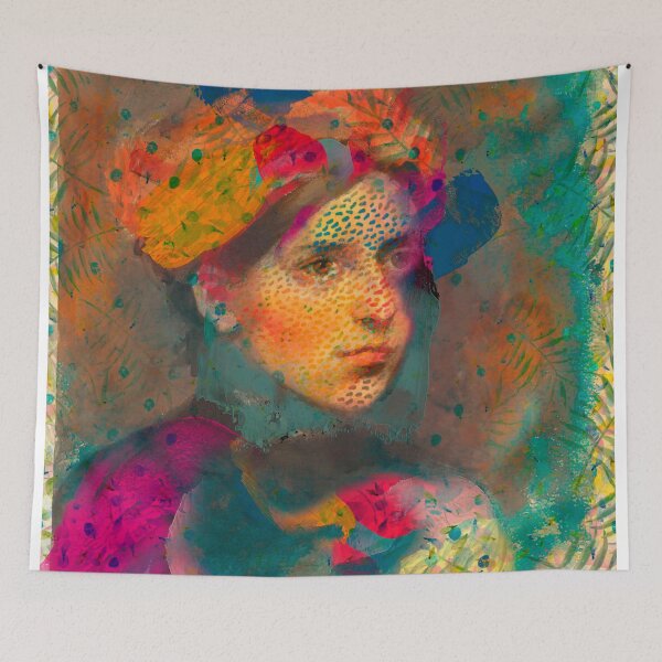Item preview, The Observer artistic collage designed and sold by VictoriaHerrera.