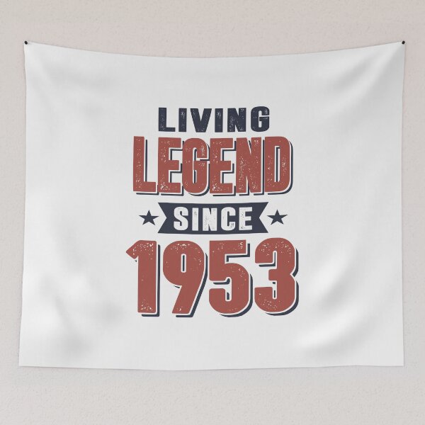 Item preview, Living Legend Since 1953 Birthday Gift designed and sold by cidolopez.