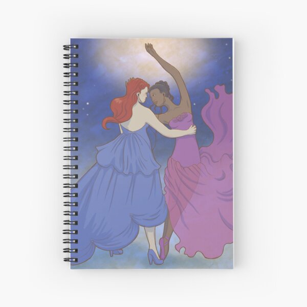 Dancing girls Spiral Notebook