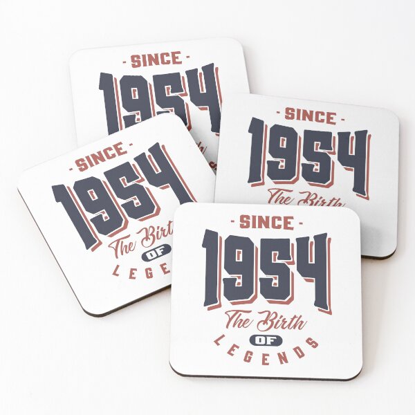 Item preview, Since 1954 The Birth Of Legends Birthday Gift designed and sold by cidolopez.