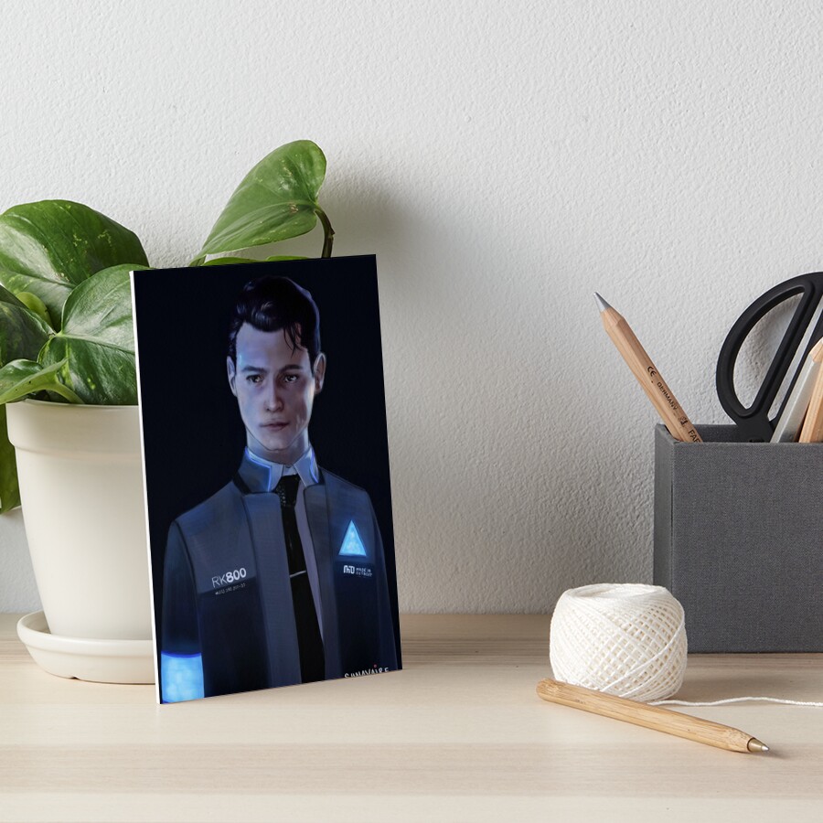 Connor / Detroit: Become Human Postcard for Sale by sunavaire