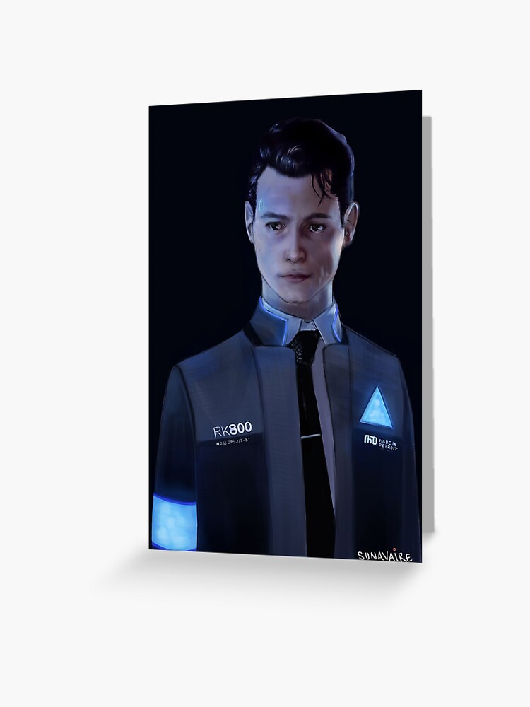 Detroit: Become Human Connor RK800 Android Greeting Card for Sale