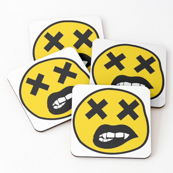 Item preview, X-Eyes; Smiley; Vampir; designed and sold by StickerApe.