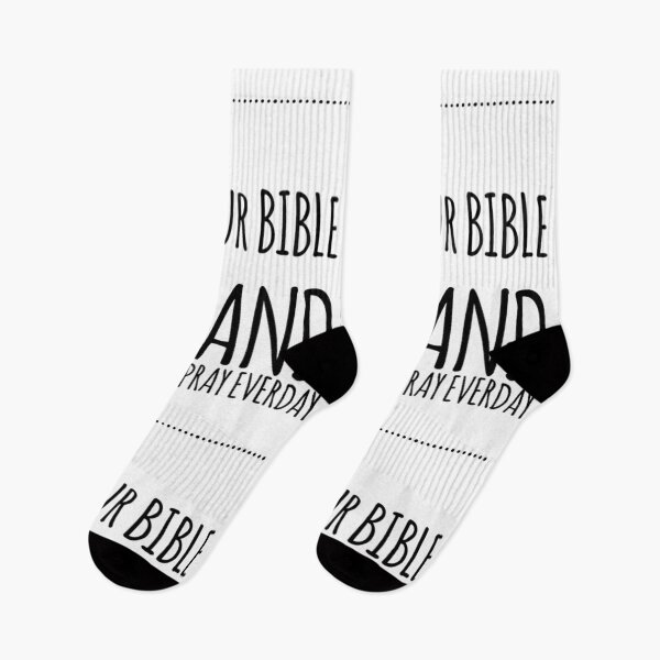 Item preview, Read Your Bible And Pray Everyday, Mathew 4:4 and 1 Thessalonians 5:17 designed and sold by bugtalk.
