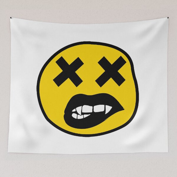 Item preview, X-Eyes; Smiley; Vampir; designed and sold by StickerApe.