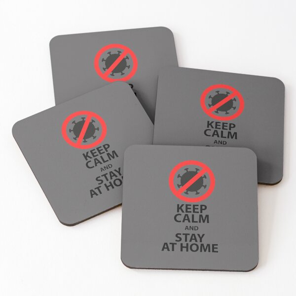 Item preview, Keep Calm and stay at home designed and sold by Aonaka.