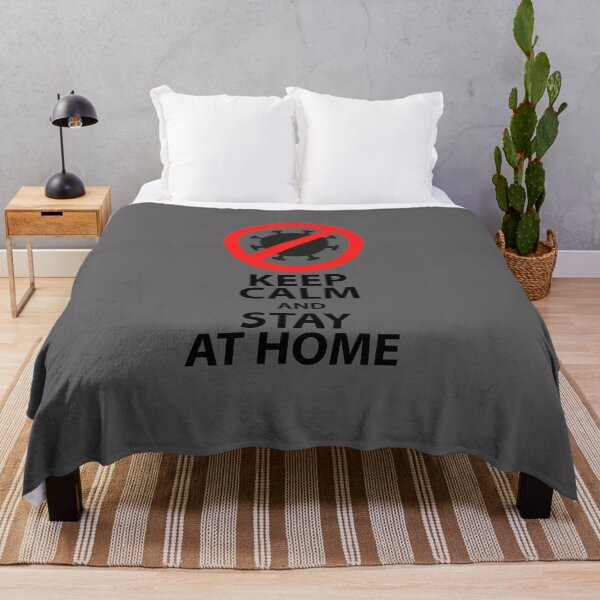 Item preview, Keep Calm and stay at home designed and sold by Aonaka.