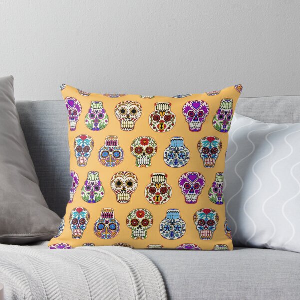 Item preview, Sugar Skulls on Gold designed and sold by Salt & Keep.