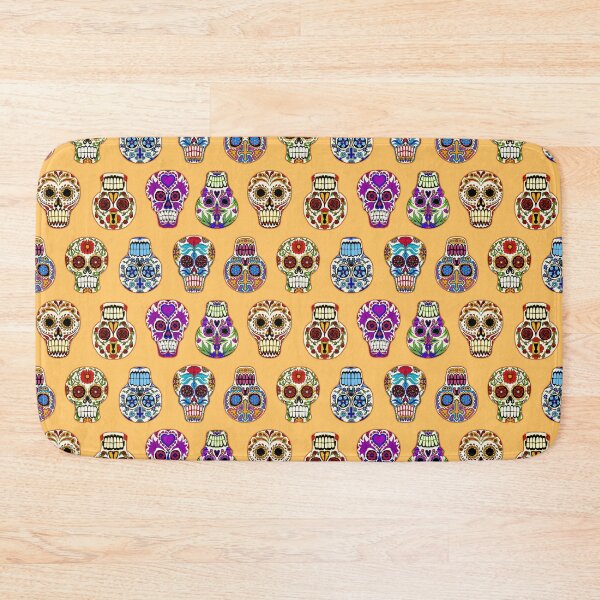 Item preview, Sugar Skulls on Gold designed and sold by Salt & Keep.