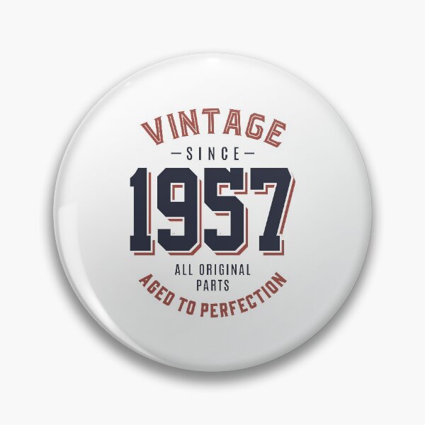 Item preview, Vintage Since 1957 Birthday Gift designed and sold by cidolopez.