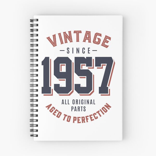 Item preview, Vintage Since 1957 Birthday Gift designed and sold by cidolopez.