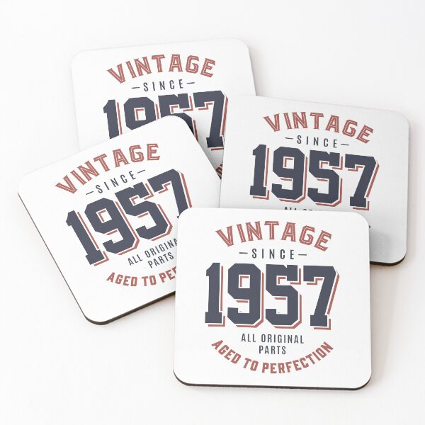 Item preview, Vintage Since 1957 Birthday Gift designed and sold by cidolopez.