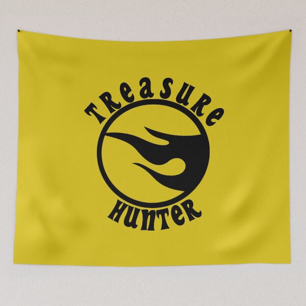 Item preview, Treasure Hunter (black) designed and sold by WarriorMeerkat.