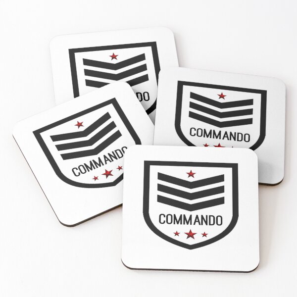 Item preview, Red-Commando Badge Border V1 designed and sold by sagar96.