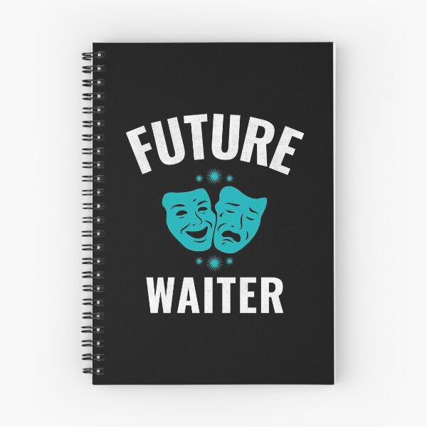 Item preview, Funny Drama Masks Future Waiter graphic designed and sold by jakehughes2015.