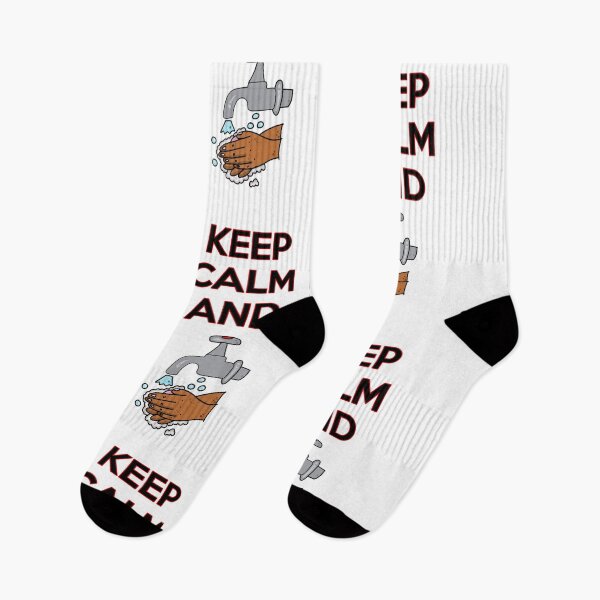 Item preview, KEEP CALM AND WASH HANDS designed and sold by basitcv.