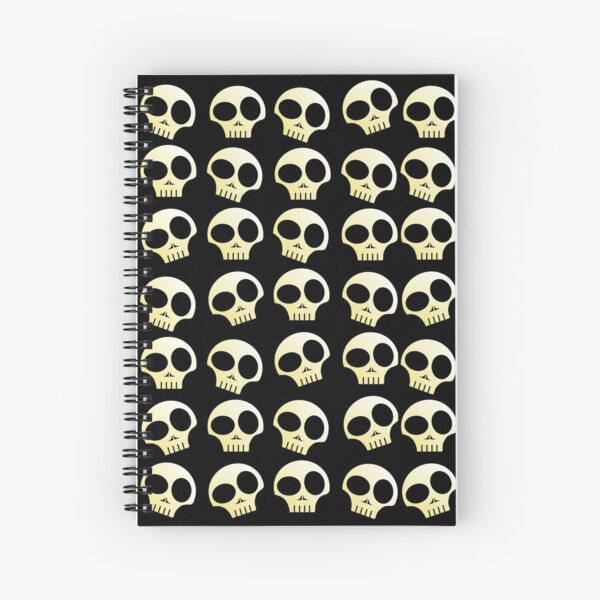 Skulls!!! Spiral Notebook