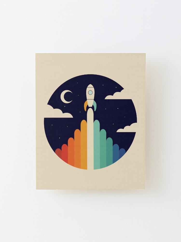 Alternate view of Up Mounted Print