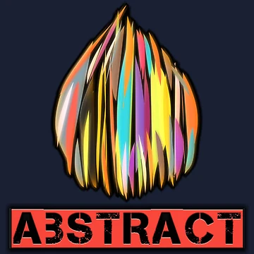 Artwork thumbnail, Abstract rainbows by Rain Shop