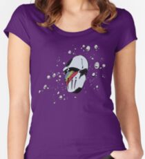 Camiseta entallada de cuello redondo Atrapa el arcoíris