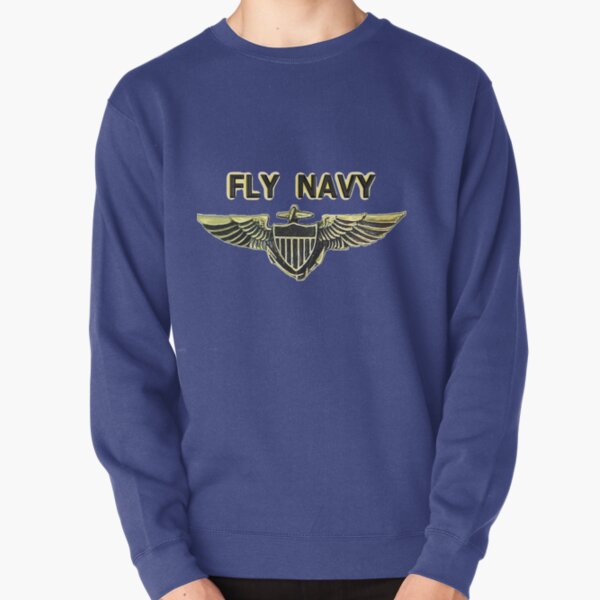 fly navy sweatshirt