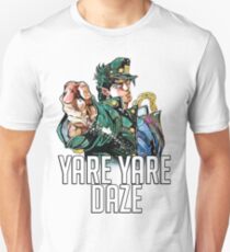 Jotaro Kujo YARE YARE DAZE T-Shirt Unisex T-Shirt