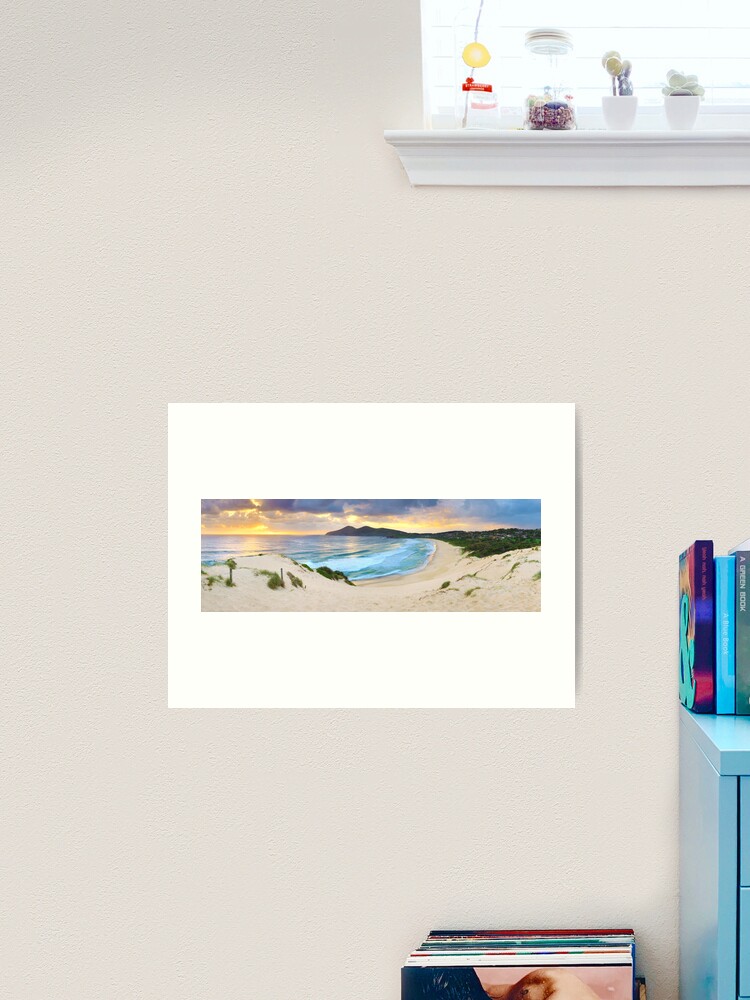 Thumbnail 2 of 3, Art Print, Forster Beach, New South Wales, Australia designed and sold by Chockstone.