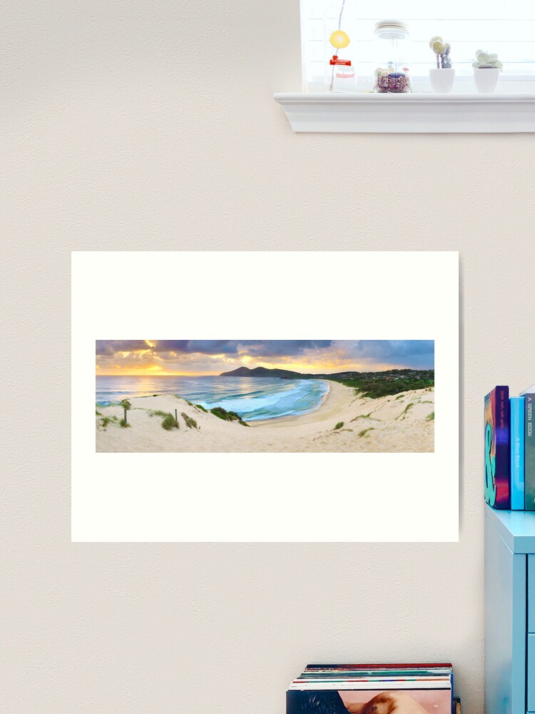Thumbnail 2 of 3, Art Print, Forster Beach, New South Wales, Australia designed and sold by Chockstone.